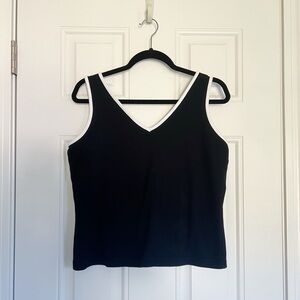 Black & White Tank Top